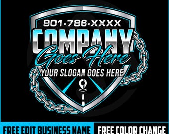 Diseño de logotipo de remolque, logotipo de camión, silueta de logotipo de camión de remolque, plantilla de logotipo de remolque, cadena de remolque svg, camión de remolque de 18 ruedas, servicio de remolque