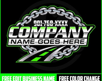 Diseño de logotipo de remolque, logotipo de camión, silueta de logotipo de camión de remolque, plantilla de logotipo de remolque, cadena de remolque svg, camión de remolque de 18 ruedas, servicio de remolque