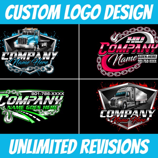 Hotshot Trucking Logo - Etsy