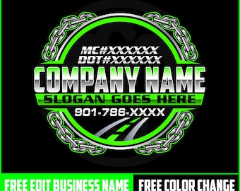 Diseño de logotipo de remolque, logotipo de camión, silueta de logotipo de camión de remolque, plantilla de logotipo de remolque, cadena de remolque svg, camión de remolque de 18 ruedas, servicio de remolque