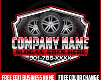 Tire Company Logo, Tire Wheels Vector Logo, Car Logo, Car Tire, Car Wheel, Auto Tire Logo, Automotive logo, Tire Shop & Repair Service Logo