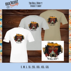 The Hell I Won&#39;t T-Shirt Vintage Cowgirl Tshirt Rodeo Tshirt