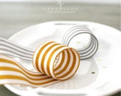 Wide Stripe Ribbon 2"/Striped Ribbon/Wedding Supplies/DIY/4 Colors Available