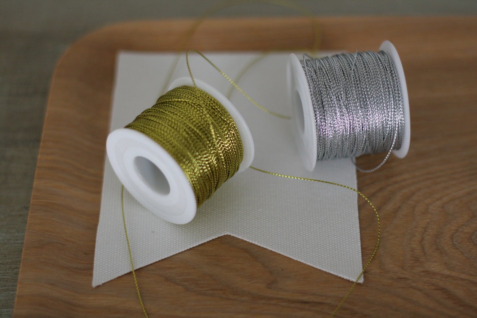 Metallic Gold Tinsel Braided Cord/twine/rope 1 Mm/gift Etsy