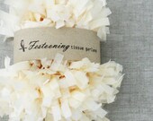 Wholesale 8 yard roll of Ivory Garland Fringe Trim