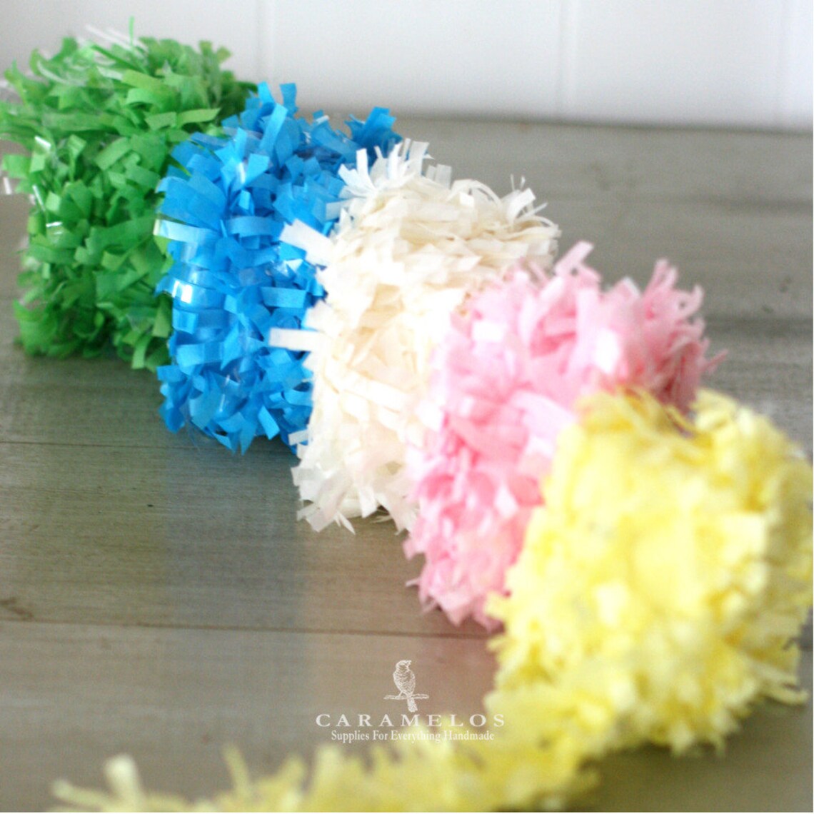 Tissue Garland Fringe Trim Festoon Many colors to choose from Etsy