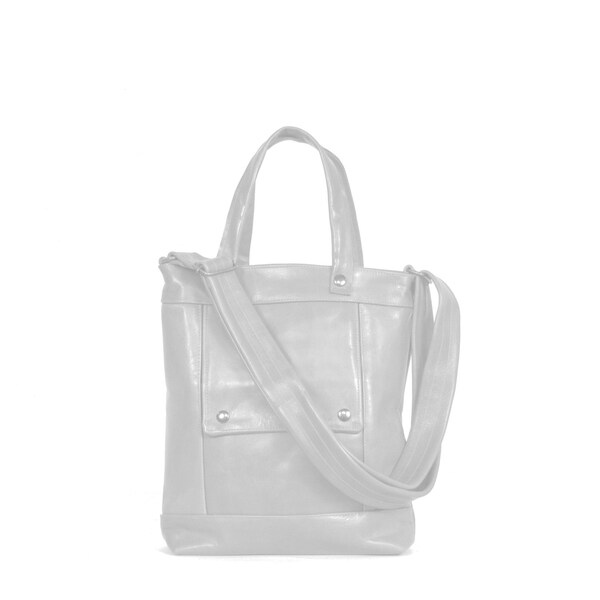 Packet in Winter Green Leather - RESERVED - Made to Order