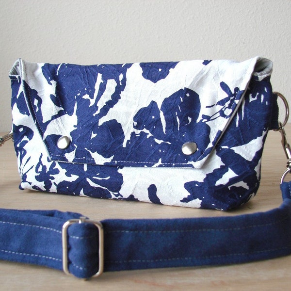 Traveler in Blue Floral