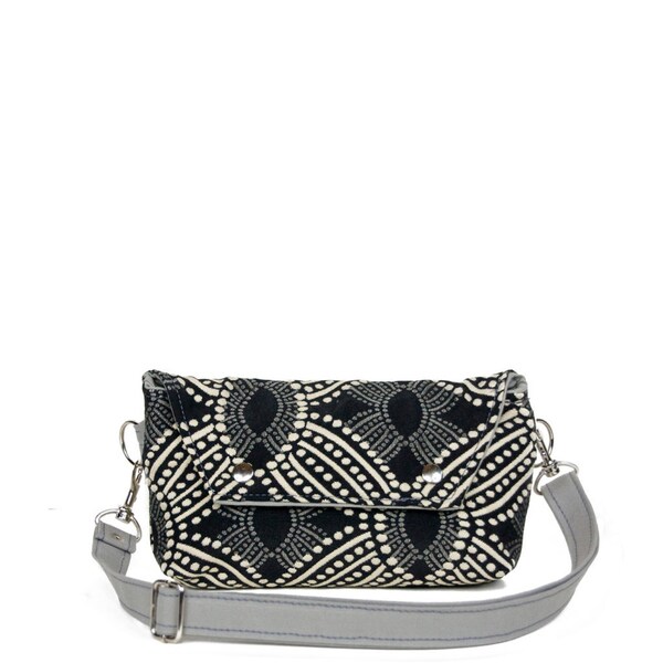 SALE, Fanny Pack, Hip Bag, Traveler Bag, Tribal Print, Polka Dots, Waist Pack, Hands Free Bag, Stylish Fanny Pack, Hip Bag, Ready to Ship
