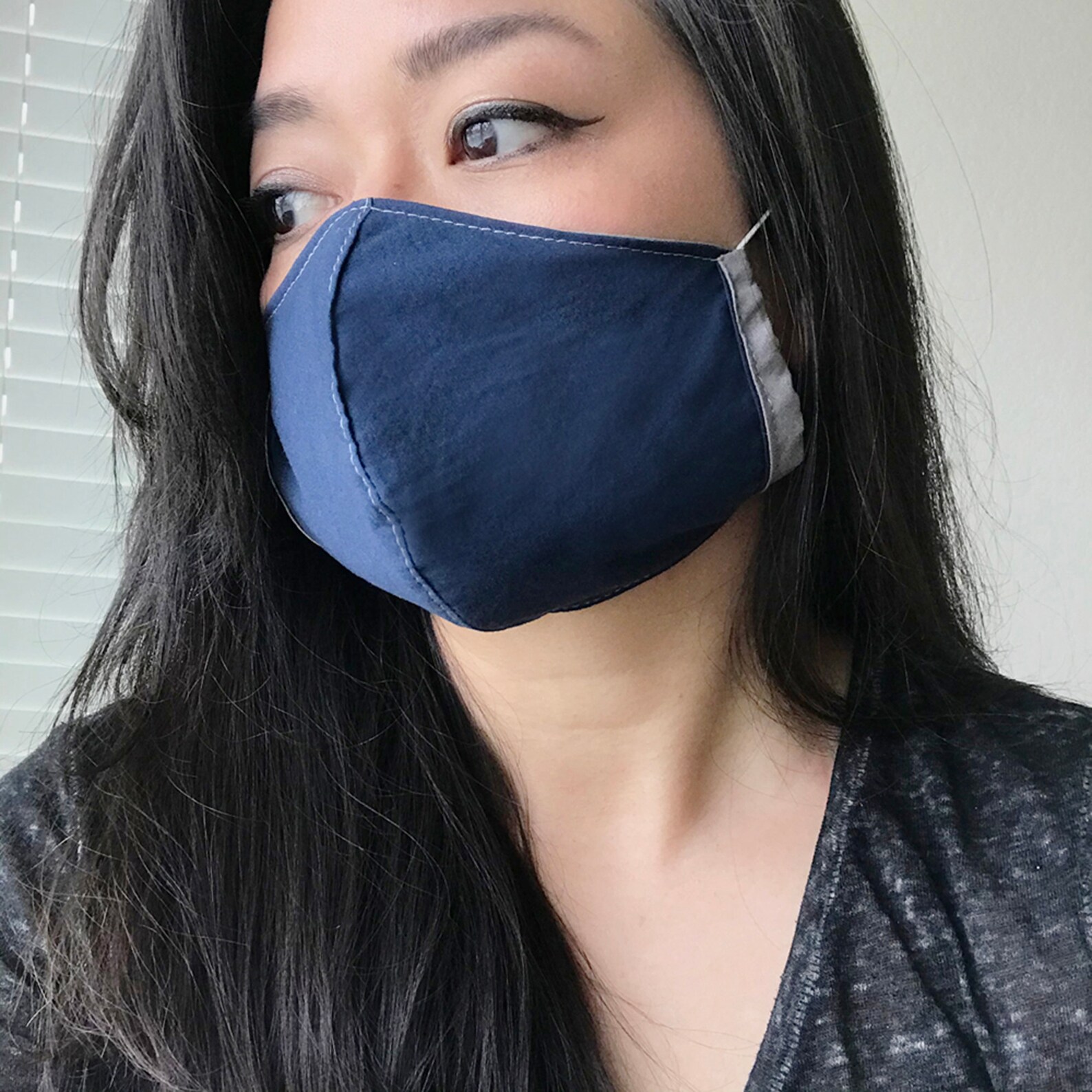 Soft Face Mask 3 Layer Reusable Washable Mask Sensitive Etsy