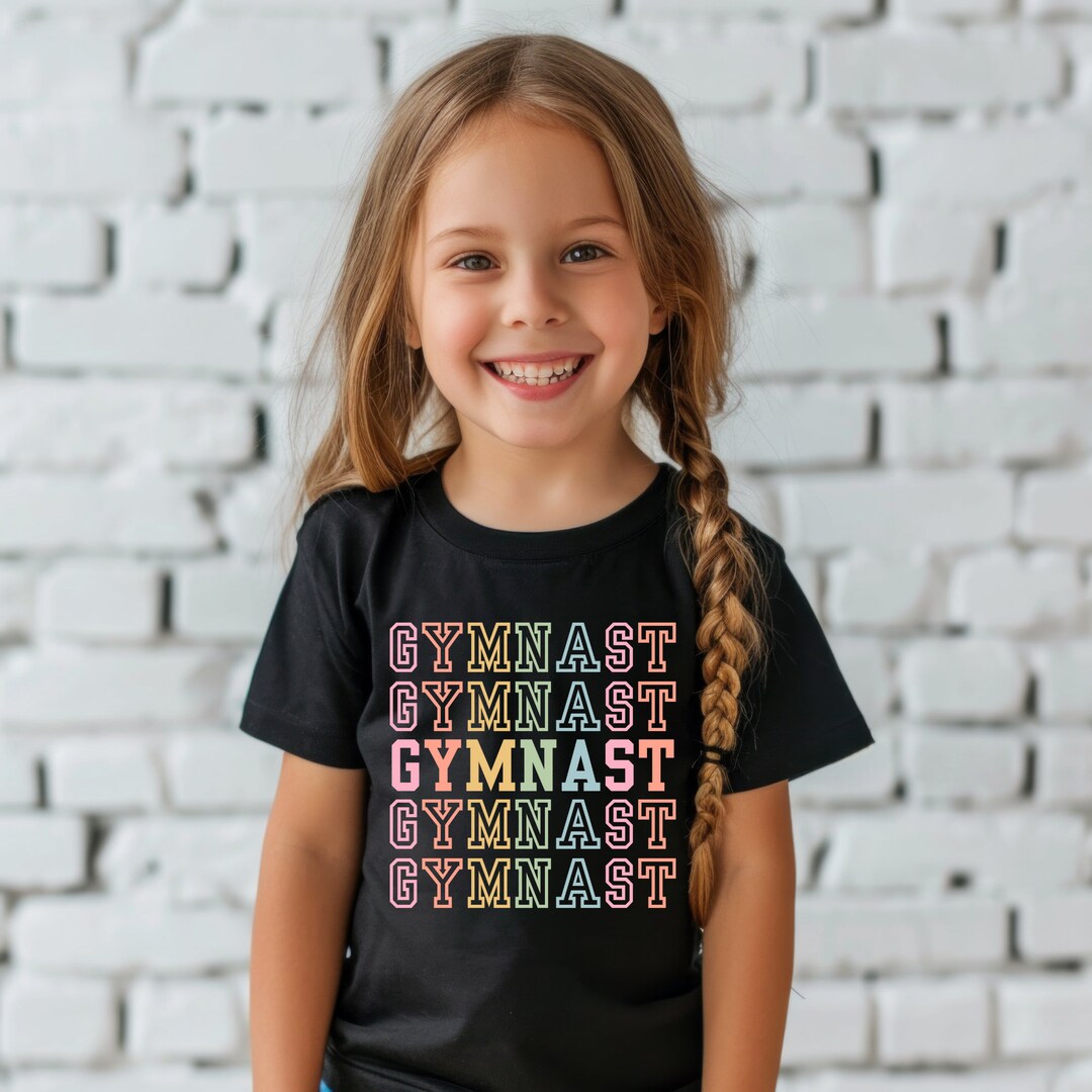 SR Gymnastics T-Shirt - Baby Blue