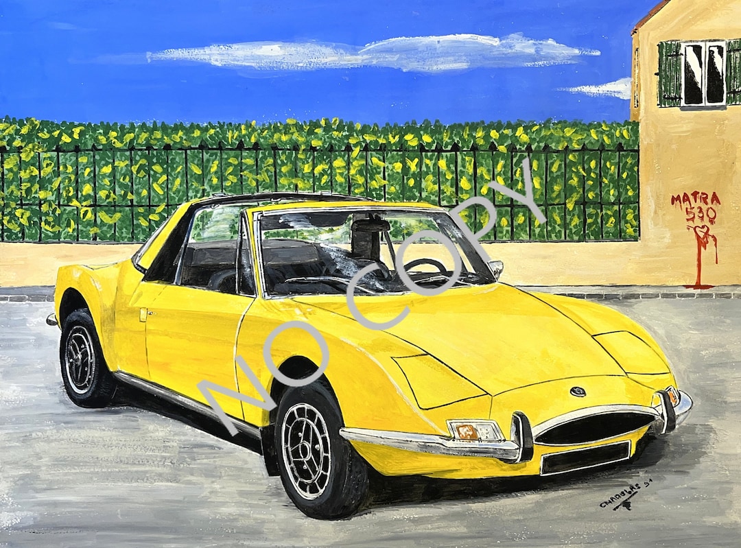 MATRA 530 Drawing - Etsy