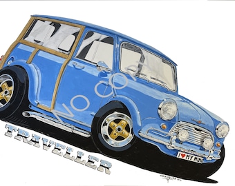 Morris Mini Traveller Dinky 197 - Classic DINKY TOYS