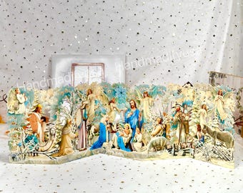 Carte de flocons de neige en zigzag - carte de Noël - carte de joyeuses fêtes - carte d'amour - carte de Noël
