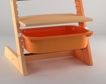 IKEA Trofast plastic to STOKKE Tripp Trapp adapter