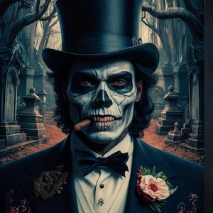 Baron Samedi Altar Card set