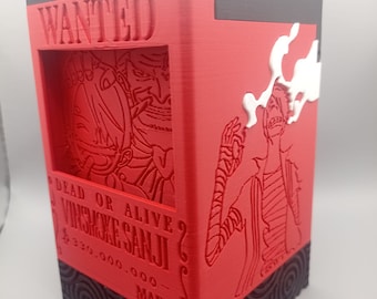 Deckbox Sanji-  One Piece TCG - Almacena cartas - OPTCG