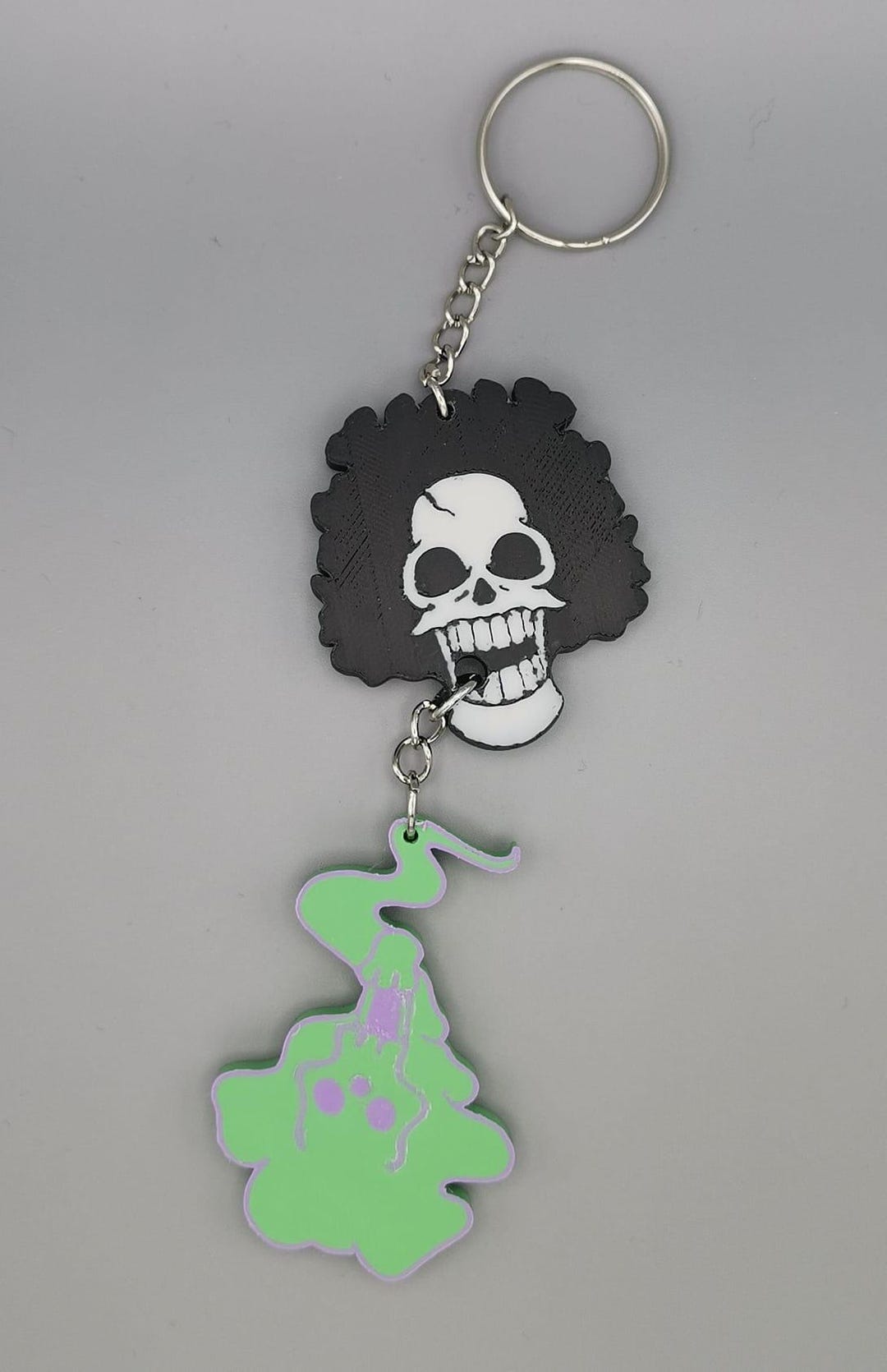 Brook and His Soul - One Piece Keychain - Etsy