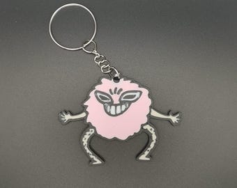 Doflamingo Fluff - One piece keychain