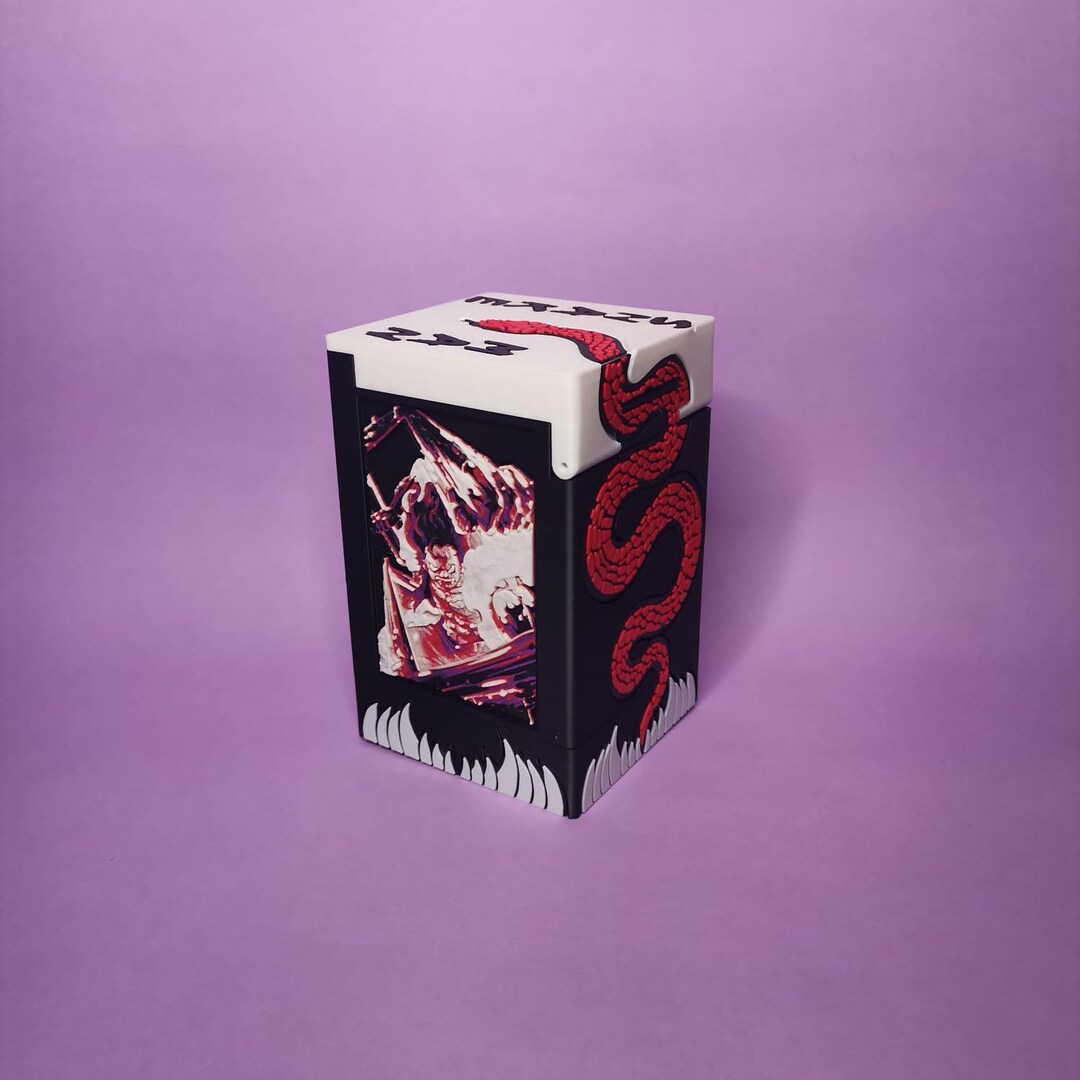 Deckbox Luffy - Snake Man - Gear 4 - OPTCG Box - Stores Cards - Etsy