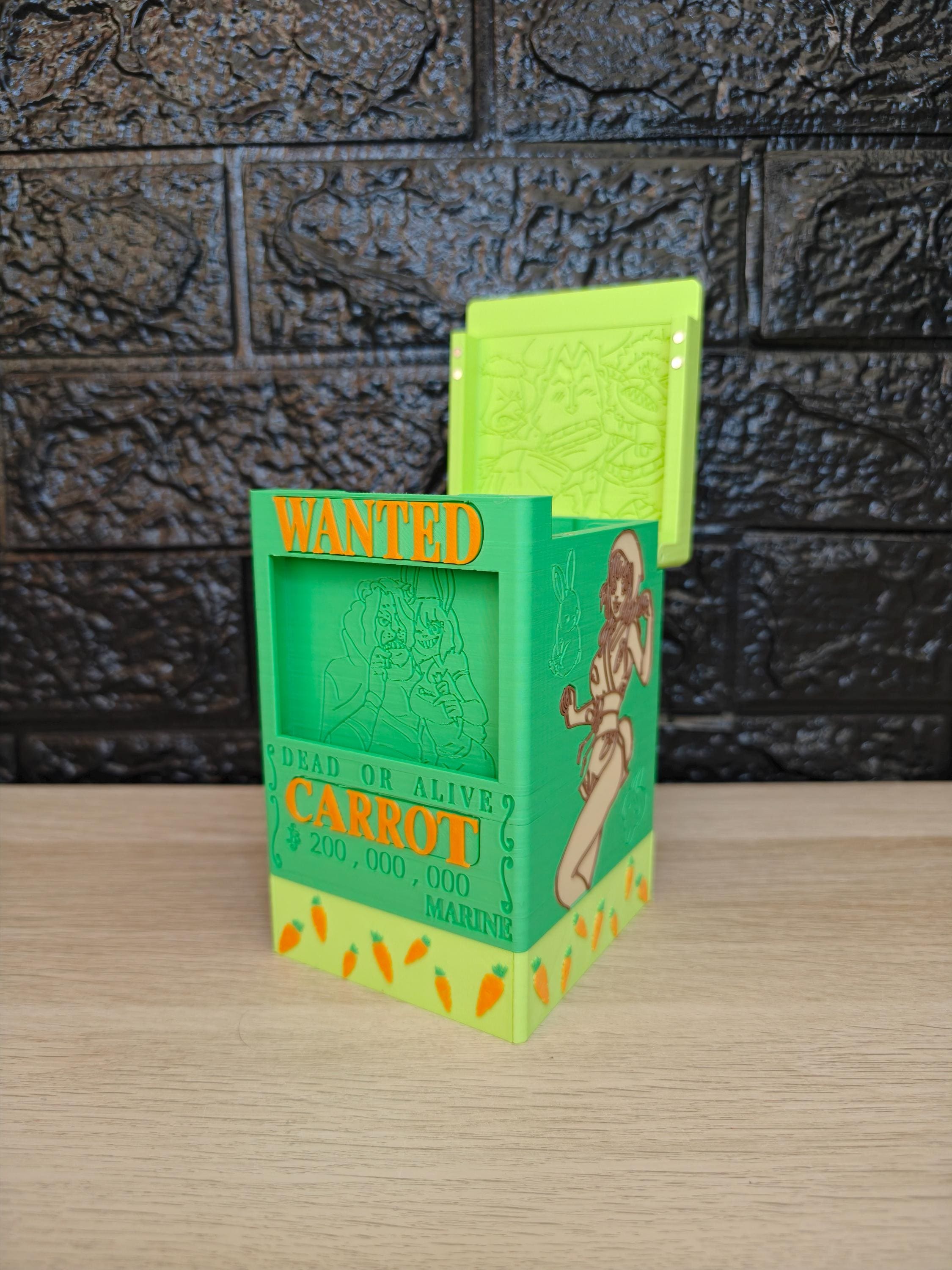 Carrot Deckbox - Etsy