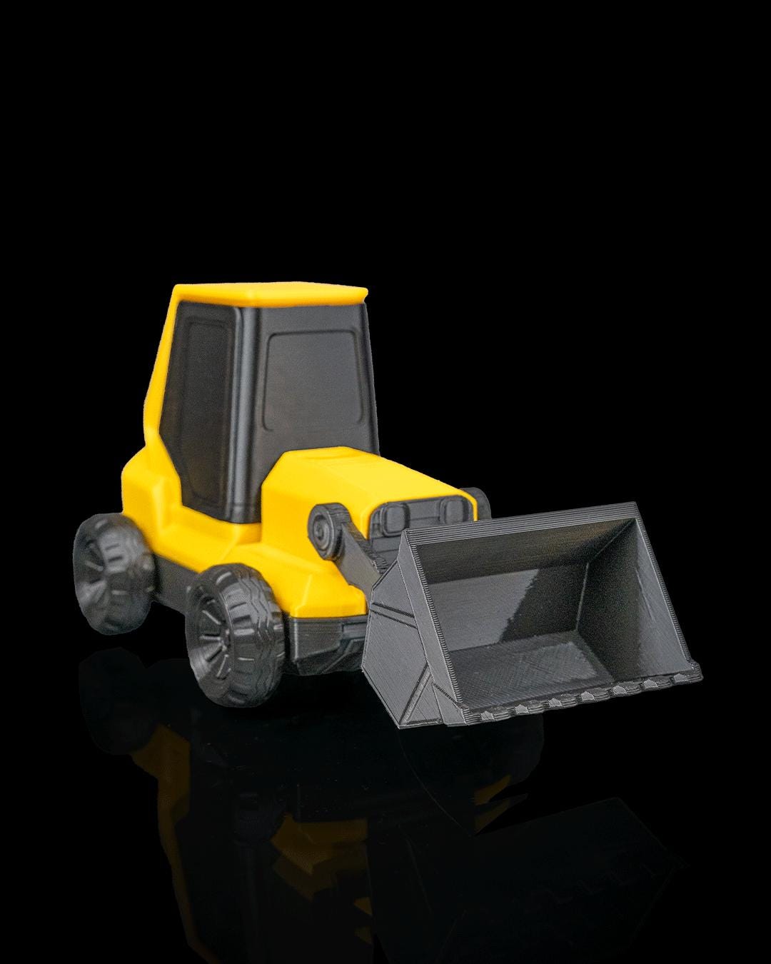 3D Printed Tractor Toy, Snap-together Construction Kit, Educational ...