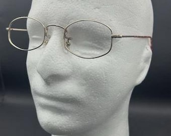 Monture de lunettes en métal laminé vintage 14 carats pour homme et femme rose jaune, homme et femme