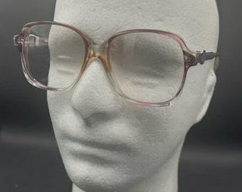 Monture de lunettes en plastique vintage rose violet de la designer Maria Di Stefano pour femme