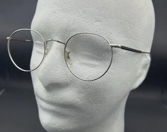 Monture de lunettes pour hommes Beaufort bordeaux argent Curlsides made in England vintage