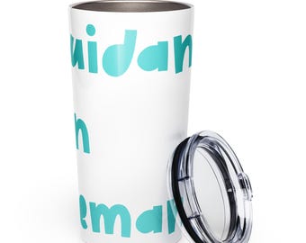Tapered stainless steel tumbler
