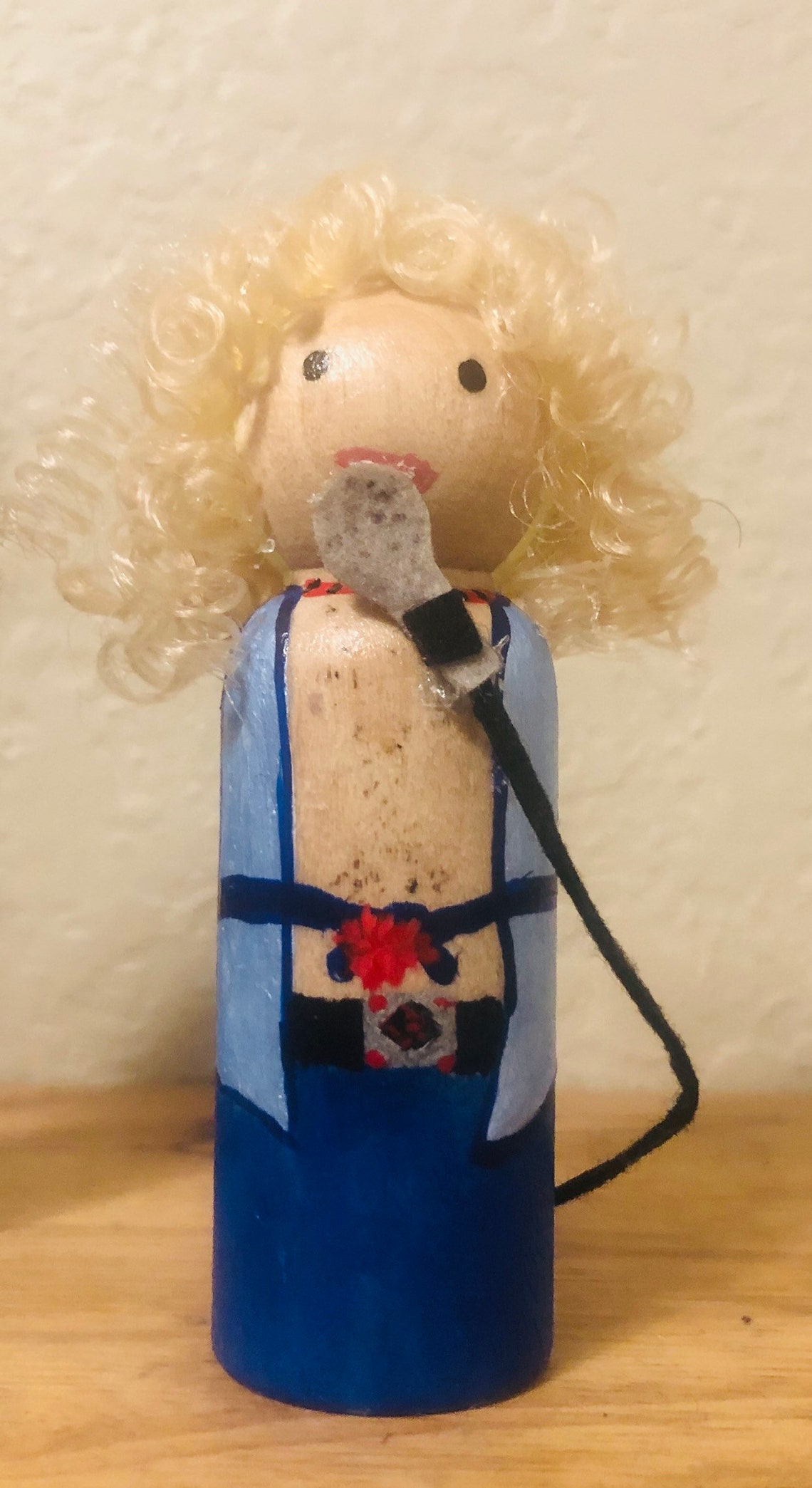 Led Zeppelin Peg Doll Set Etsy