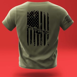 C-130 American Flag Shirt (7 Color Options)