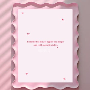 Moonlit nights | Digital Poster | Aesthetic Minimalist Wall Art Print | Book Poster | Instant Download