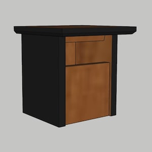 Carolina Wren Nesting Box Sketchup Model