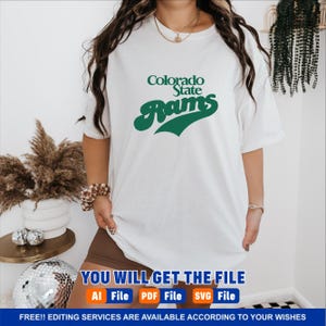 Team 06 Colorado State SVG, Rams SVG, College, Athletics, Football ...