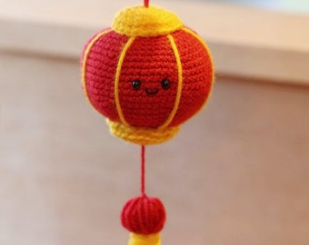 Amigurumi Crochet Lunar New Year Lantern Pattern (PDF)
