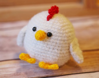 Amigurumi Chubby Chicken Crochet Pattern (PDF)