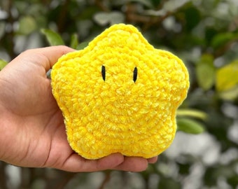 Chubby Star Amigurumi Crochet Pattern (PDF in English)