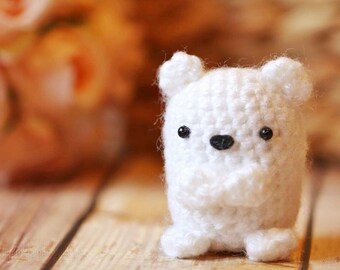 Amigurumi Crochet Pattern (PDF in English): Shirokuma the Polar Bear