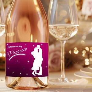 Étiquette de vin sarcastique de la Saint-Valentin, étiquette de bouteille de vin drôle imprimable, téléchargement immédiat pour la Saint-Valentin, cadeau de Saint-Valentin, 5 modèles