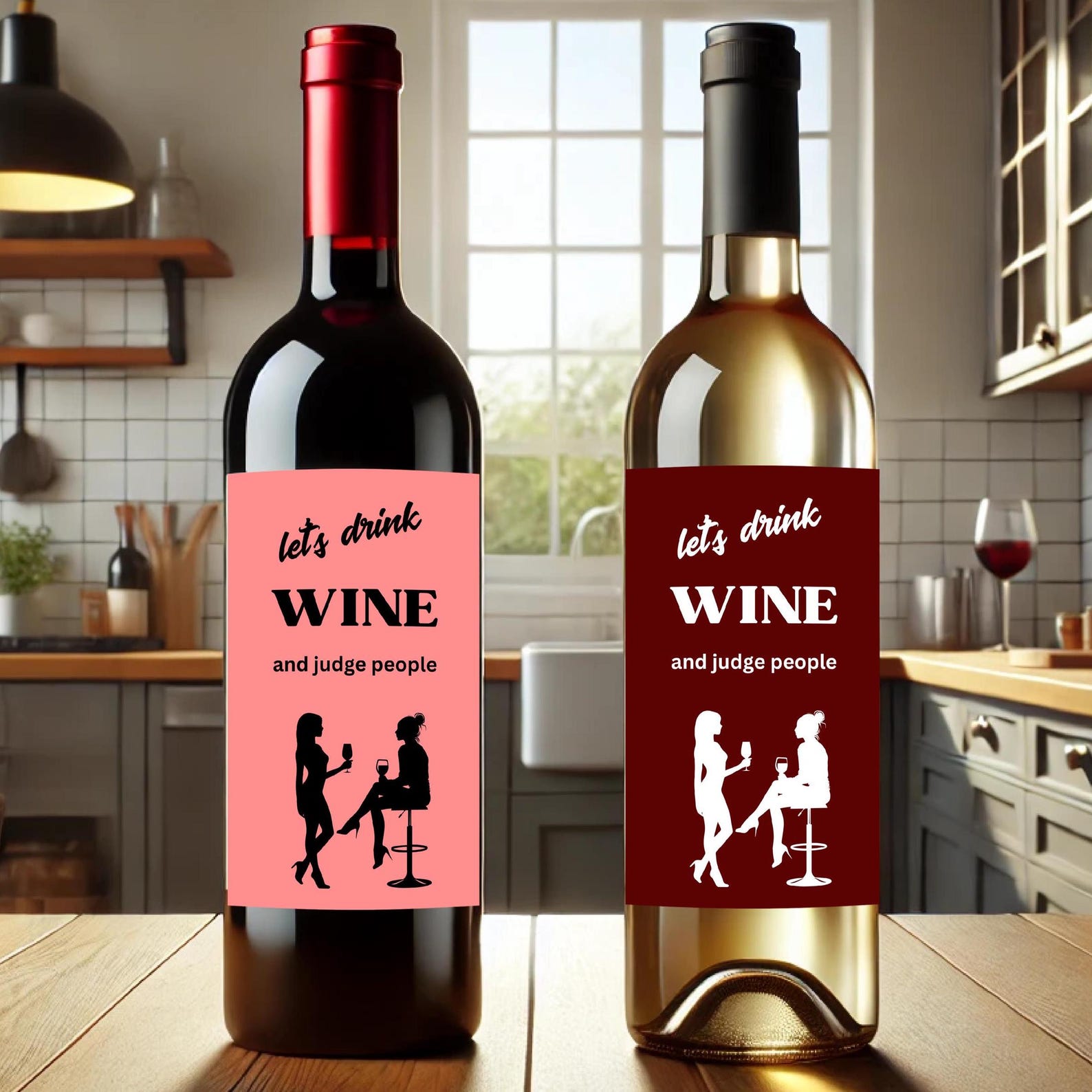 Funny Printable Wine Label, Instant Download, Perfect for Gifts ...