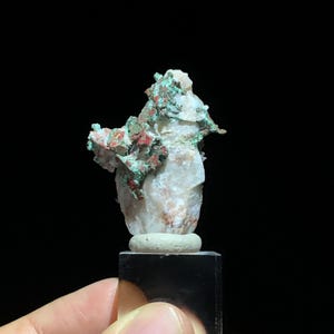 Cuivre Natif avec Quartz – Mine d’Ahouli, Midelt Maroc – Spécimen Minéral Naturel 5×4 cm
