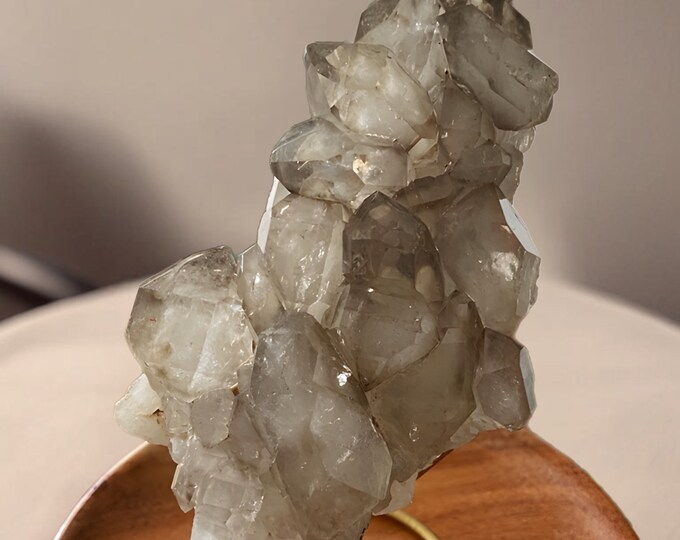Smokey Quartz Elestial - with stand