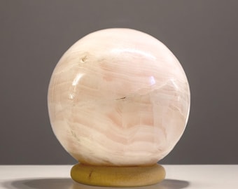 Mangano calcite sphere (60mm diameter)