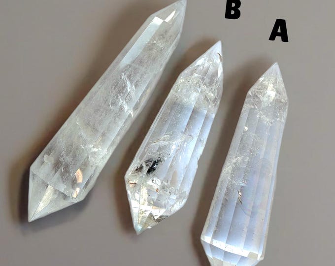 Clear Quartz Vogel - Double Terminated Vogel