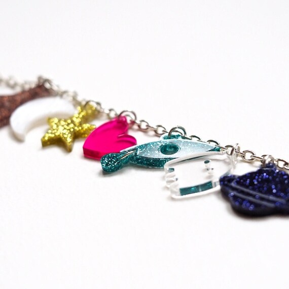 Laser cut deals acrylic charms