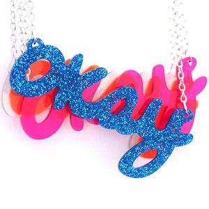 Okay Necklace in Awesome New Colours