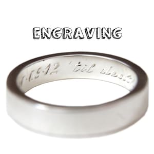 Personaliseer mijn ring! ALLEEN GRAVURE! Gravure binnenring, traditionele handgravure, op bestelling geschreven