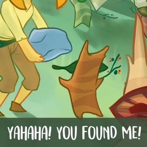 Yahaha! - Stampa ispirata a BOTW