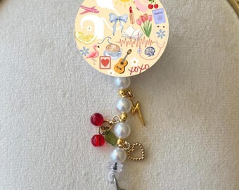 Cochlear Implant Awareness Badge Reel: Daisy Kent Collab, Customizable Charms